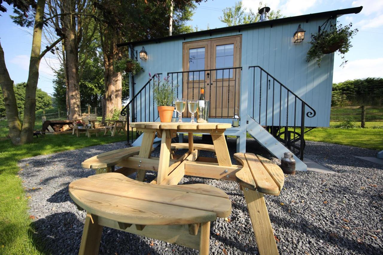 Upper Gelli Luxury Holiday Lodge, Converted Dairy & Cosy Shepherds Huts 威尔斯浦 外观 照片