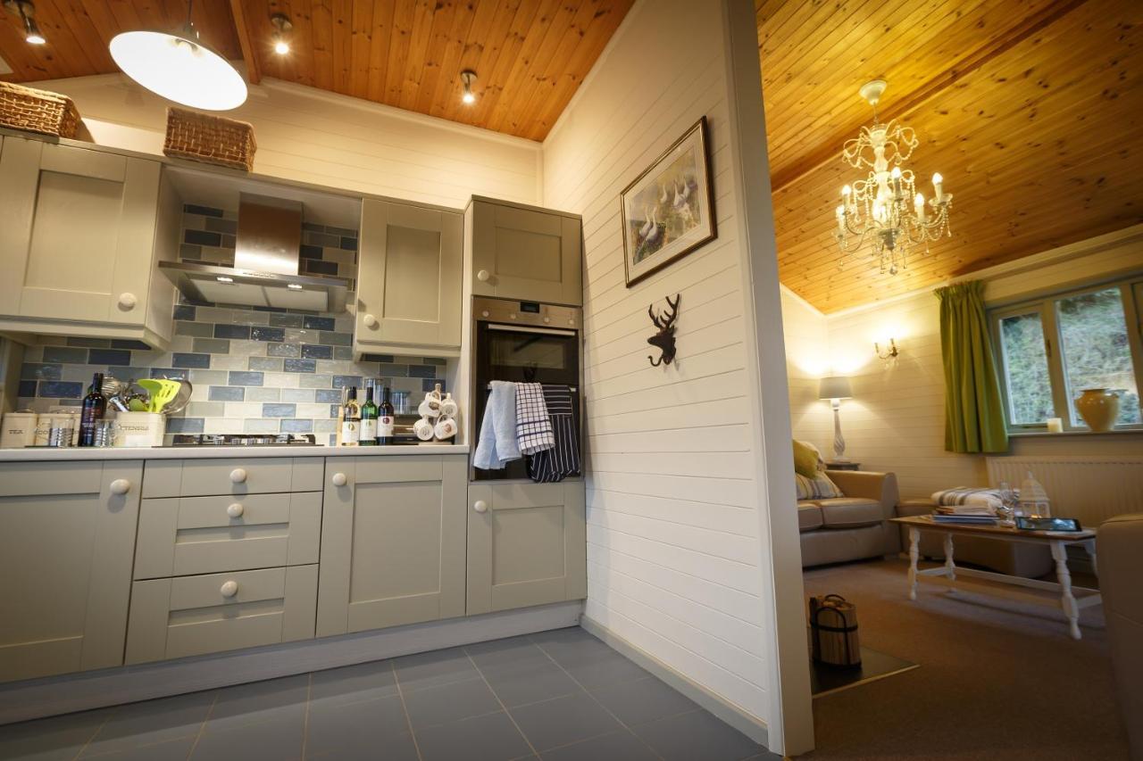 Upper Gelli Luxury Holiday Lodge, Converted Dairy & Cosy Shepherds Huts 威尔斯浦 外观 照片